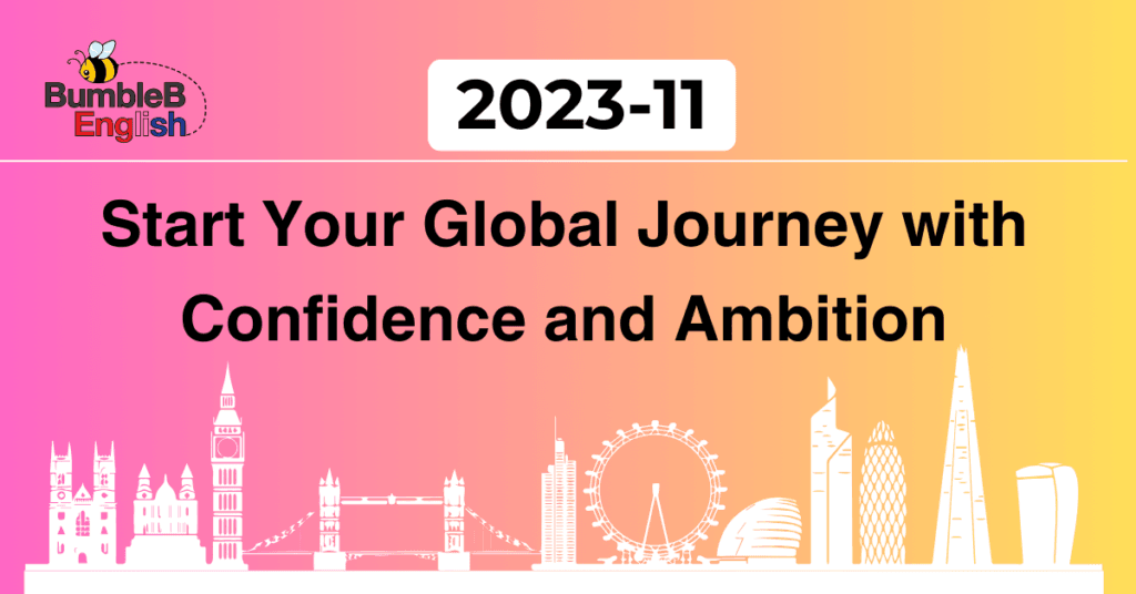 BumbleB English School Update 2023-11
