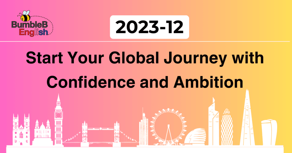 BumbleB English School Update 2023-12